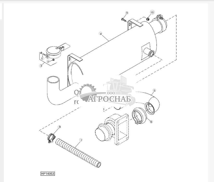 MUFFLER AND EXHAUST PIPE 